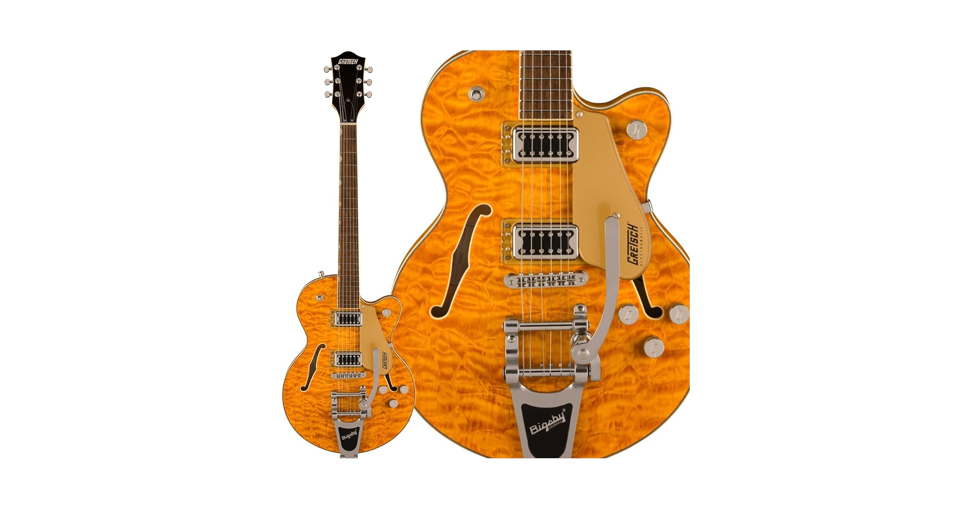 Amazon.com: Gretsch G5655T-QM Electromatic Center Block Jr